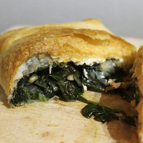 Spinach & Feta Pasty